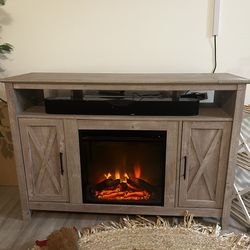 Electric fireplace heater/Entertainment Center