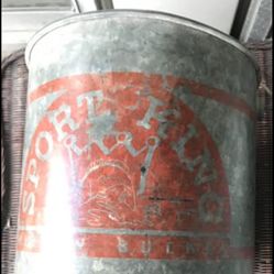 Vintage Minnow Bucket - Berwyn Pick Up 