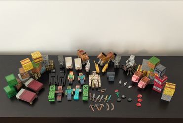 Minecraft Mojang Toy Lot!