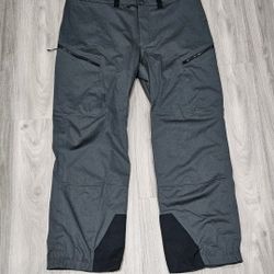 DAKINE Cruiser 3L Pants Unisex Mens Womens Gray Size XL Recco Zipper Pockets
