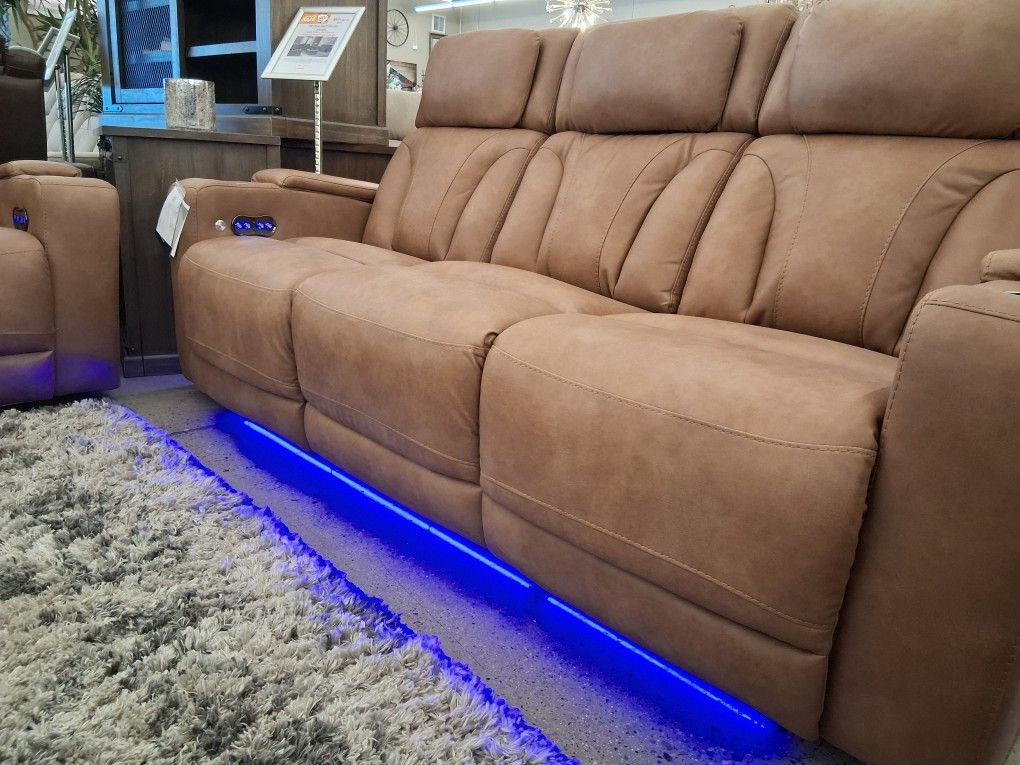 Powered Reclining Sofa Set