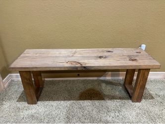 Farmhouse Bench (Medium Walnut) 4ft ***New***