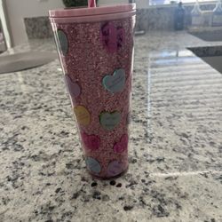 Brand New Starbucks Disney Valentines Tumbler