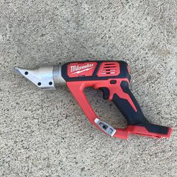 Milwaukee M18 18-Volt Lithium-Ion Cordless 18-Gauge Double Cut Metal Shear (Tool-Only)