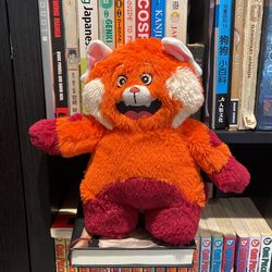 Turning Red Plush Teddy Bear