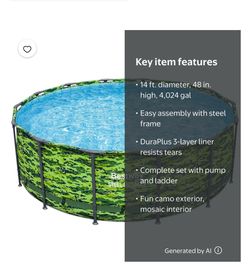 Bestway Steel Pro MAX Above Ground Pool