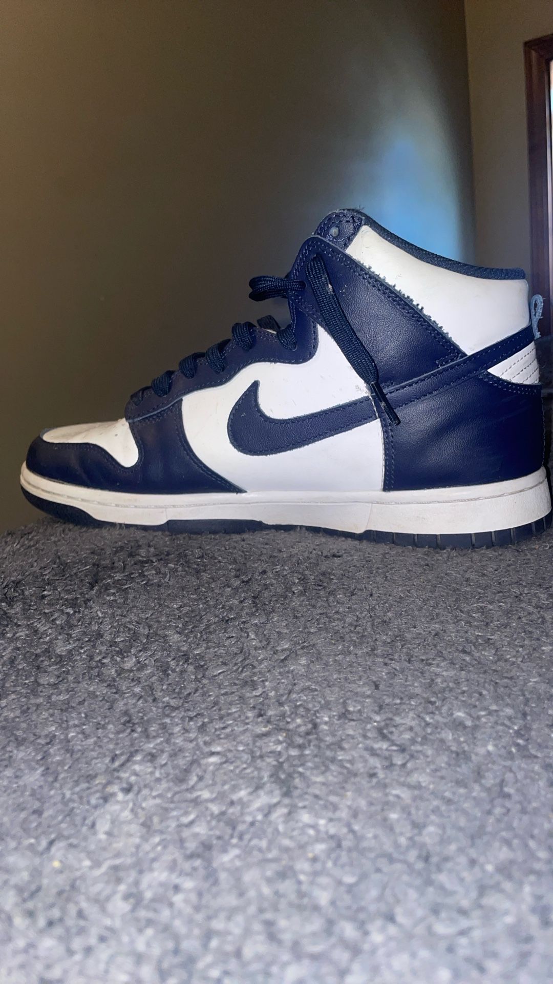 Navy Blue Jordan 1s