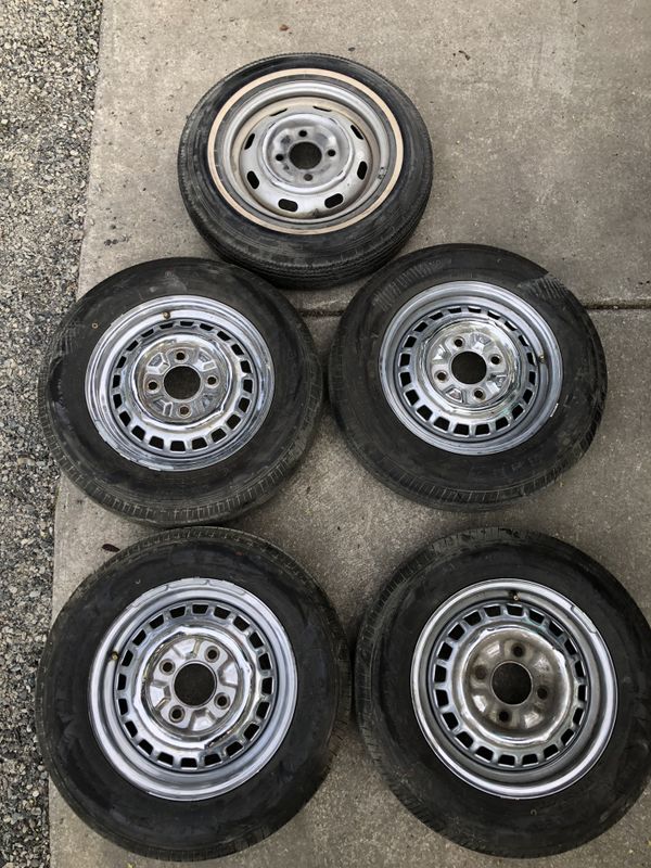 Classic ‘74 VW Super Beetle Wheels w/tires. for Sale in Seattle, WA OfferUp