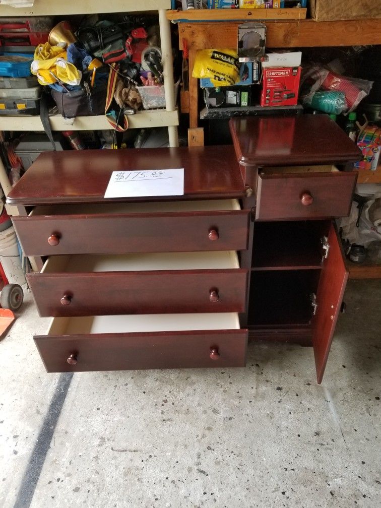 $100.00 solid wood dress Look at the picture