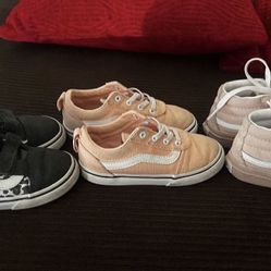 Kids Youth Vans Size 10c