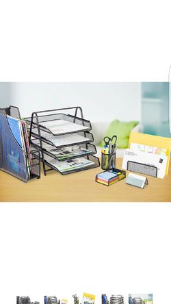 Halter 6 piece mesh office set