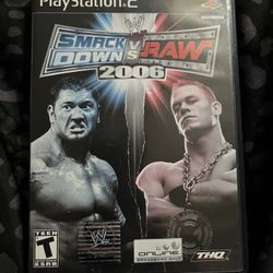 Ps2 video game smackDown vs raw 2006 10$ Franklin Park Illinois pick up only 