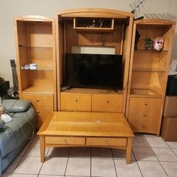 Entertainment Wall Unit, TV Console