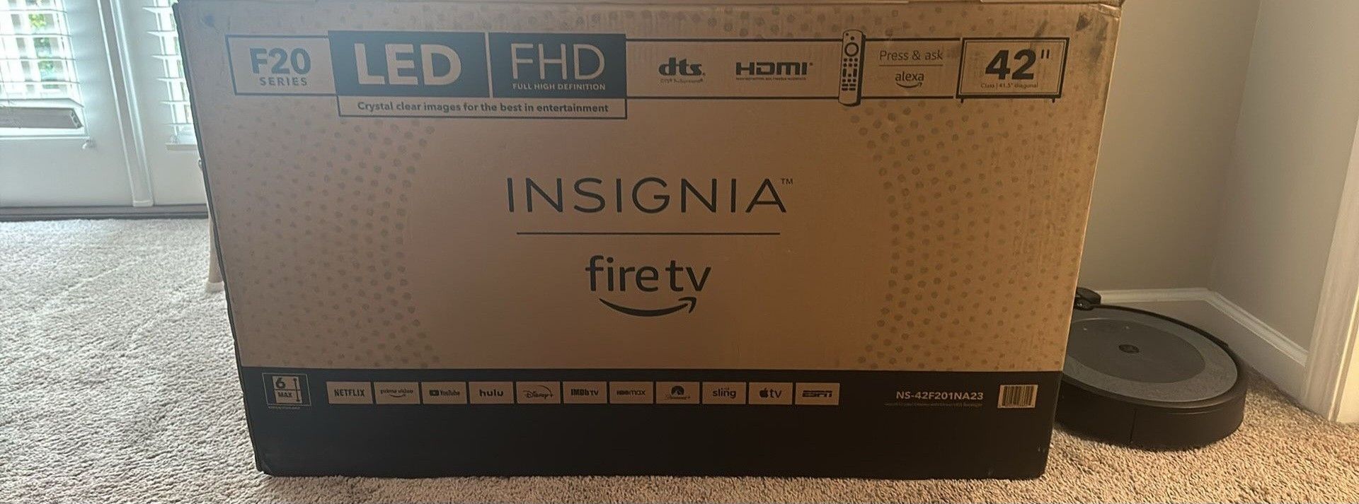 Insignia 42 IN TV/ Brand New TV