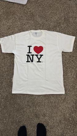 officially licensed white I Love NY graphic t-shirt - Men’s XL