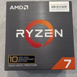 10th Anniversary Limited Edition AMD Ryzen 7 5800X3D 8-core 16-Thread CPU