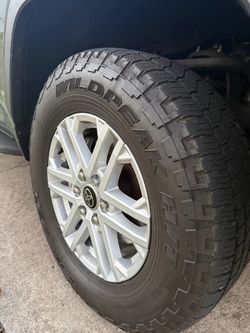 2022+ Toyota Tundra OEM 18” Wheels & Falken Wildpeak Tires – $600 OBO