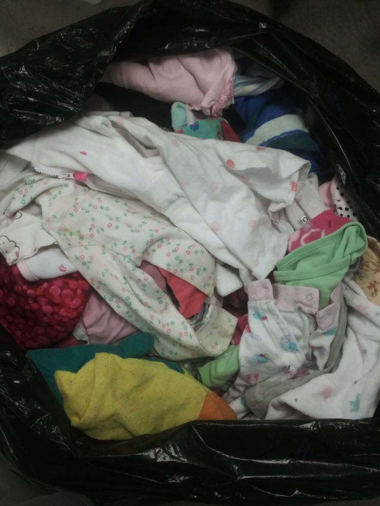 0-3 and 6-9 baby girl clothes