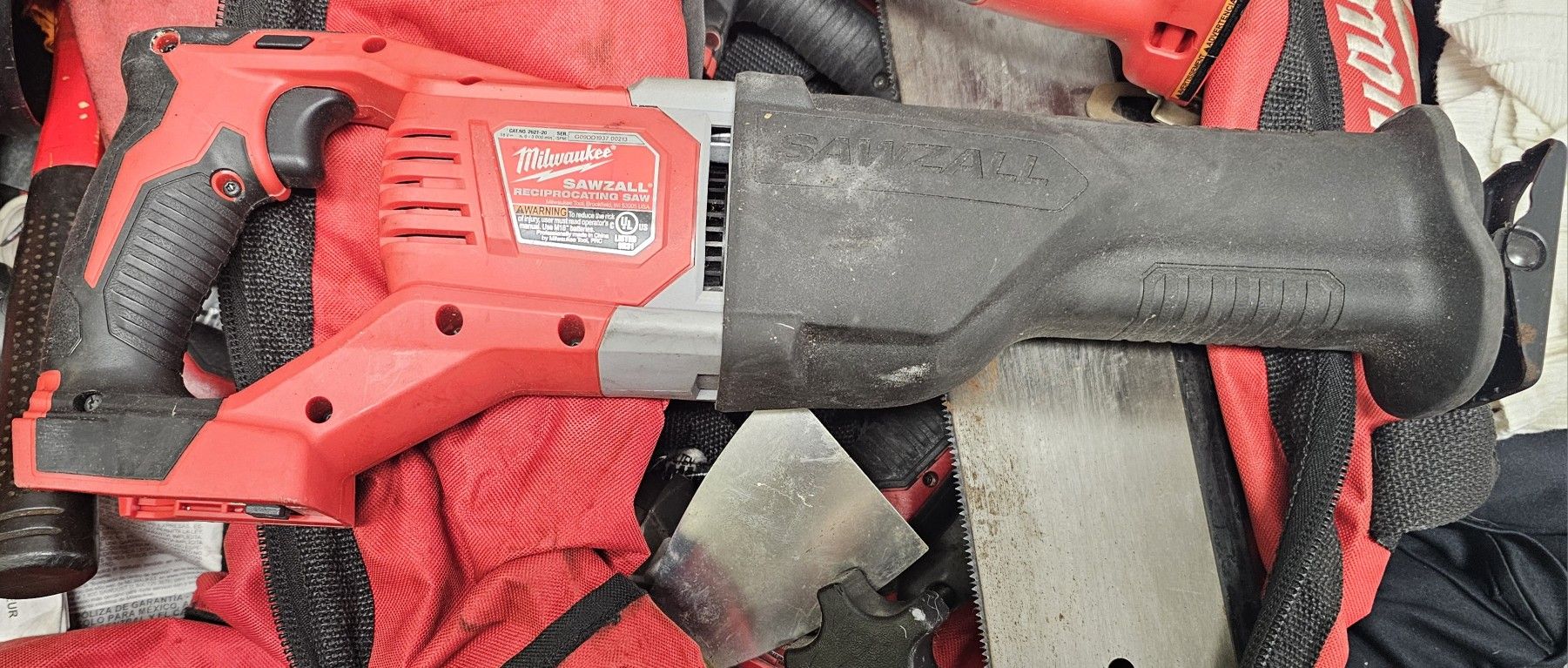 M18 Milwaukee Sawzall (Tool Only)
