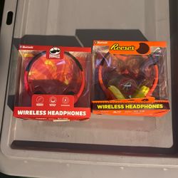 Two Wireless Headsets