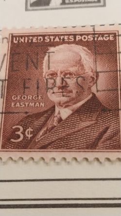 Stamp USA George Eastman 3 Cent Collectible,  FREE SHIPPING 