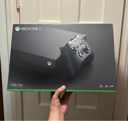 FREE BOX ONLY NO XBOX ONE X SYSTEM use it for display