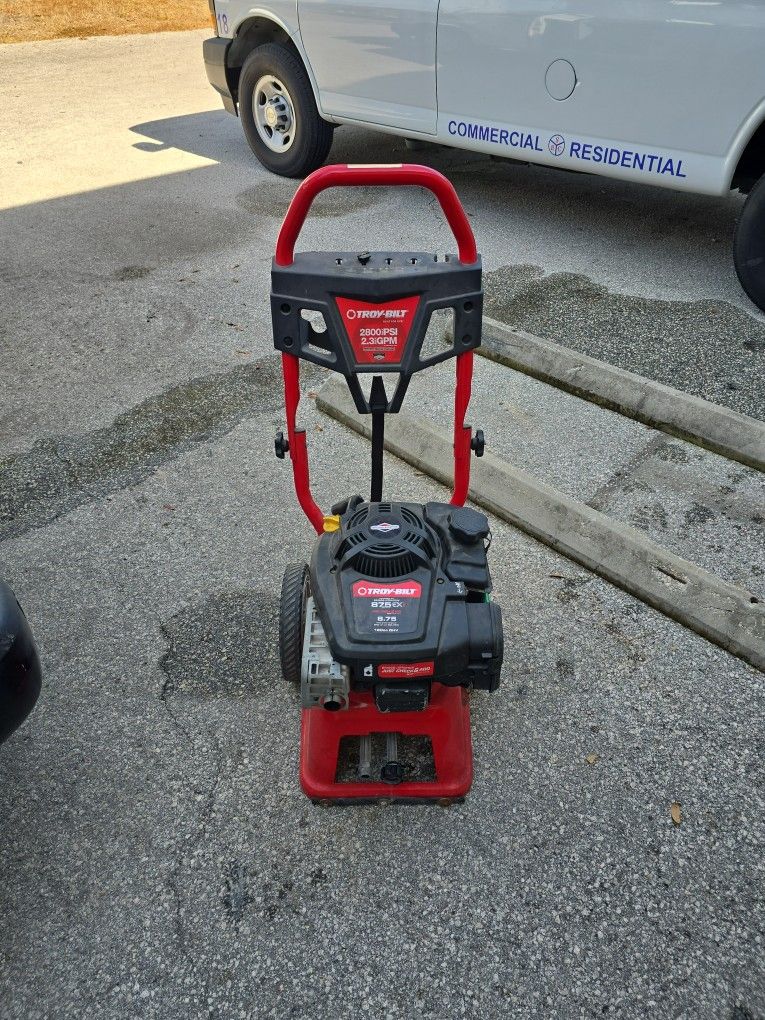 Troy Bilt Pressure Washer