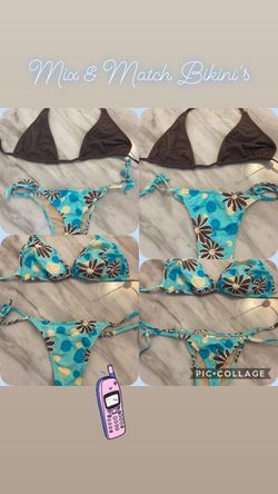 Mix and match bikinis