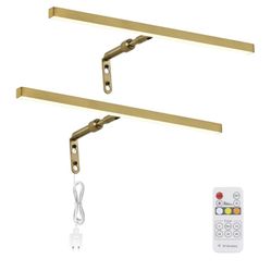 2 Pack Brass Picture Light