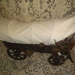 Folk Art Covered Wagon