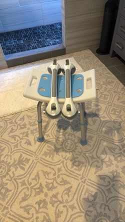 Shower Chair and Shower Hand Grips