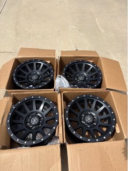 17x8.5 Icon Compression Wheels