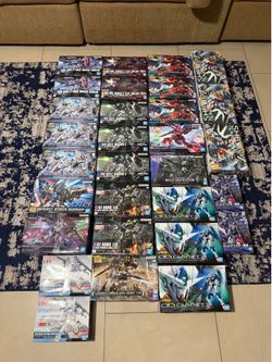 Brand New 30 Gundam Model Kits Lot