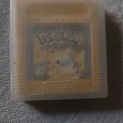 Pokémon Gold Gameboy Pikachu Edition