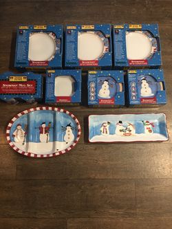 Debbie Mumm (Sakura Snowman) Christmas Set