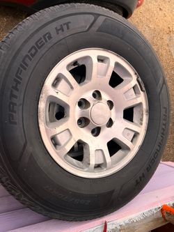 wheels with tire 17” for gmc or chevy