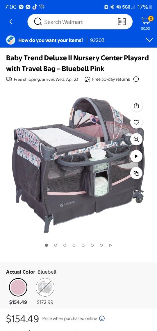 Baby Trend Crib