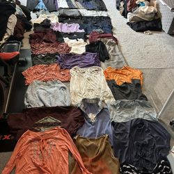 Huge Women’s Bundle Clothes Lot Size Large 56 Pieces Everything Excellent Condition $60 Firm  