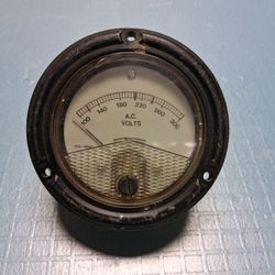 MR26W300ACVVR Phaostron Ruggedized AC Panel Voltage Volt Meter 0-300VAC 629-918. (100-300 VAC).....asking $40.00