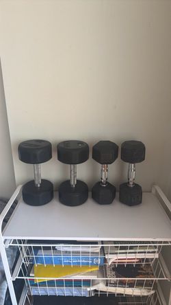 4 dumbbells