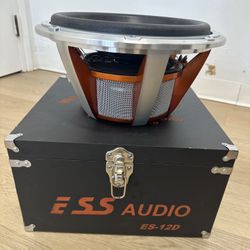 ESS AUDIO 12"Subwoofer ES-12D