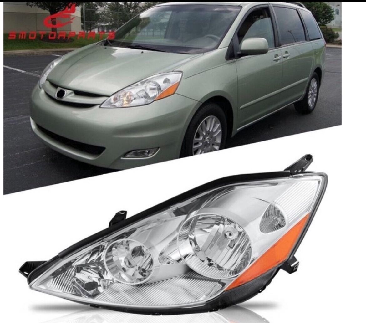 Left Side Headlights Toyota Sienna