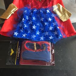 Kids Wonder Woman Costume 