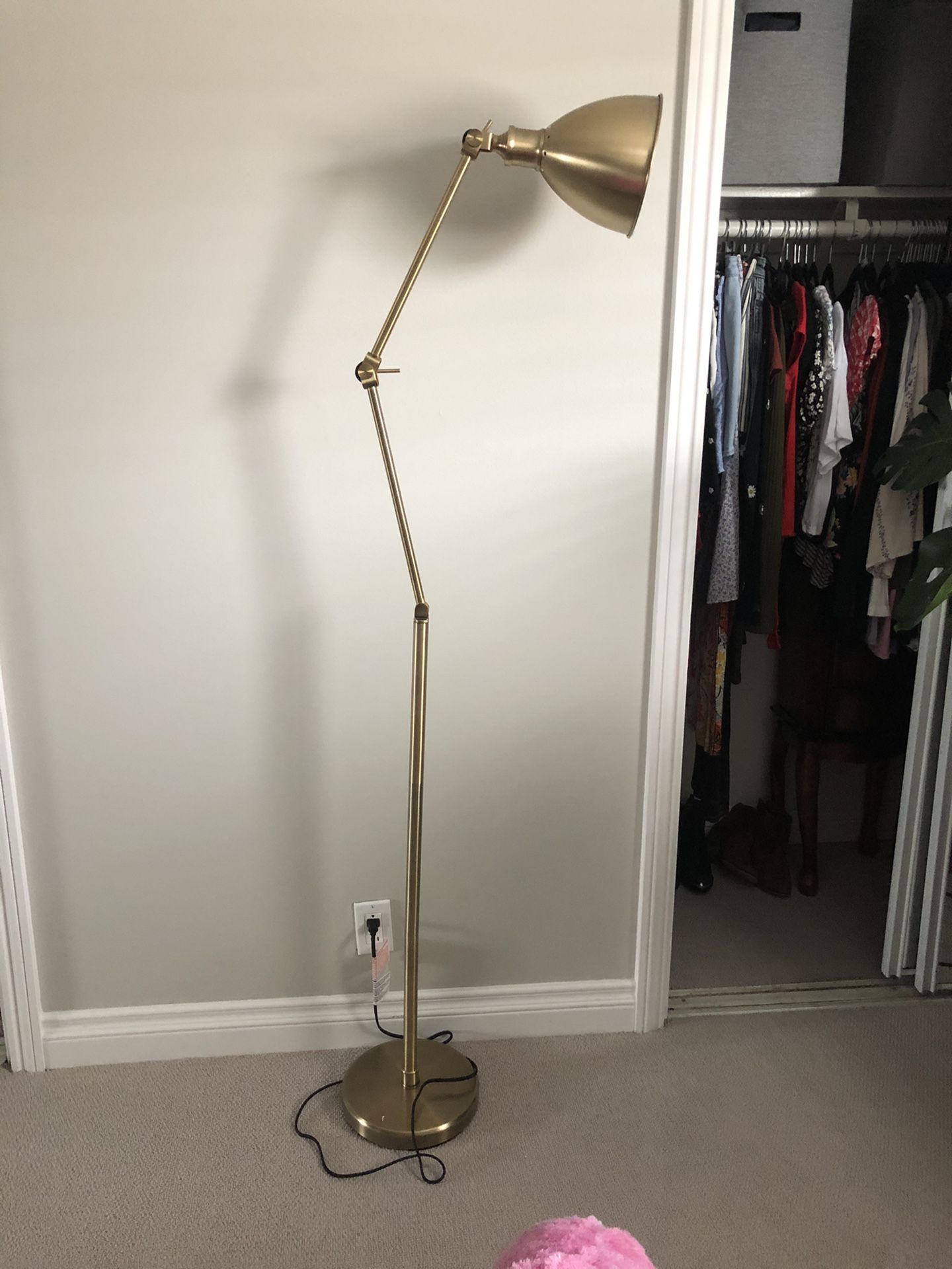 Full size gold lamp