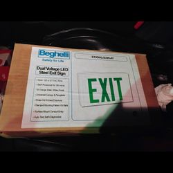 Exit Signs (5 Total)