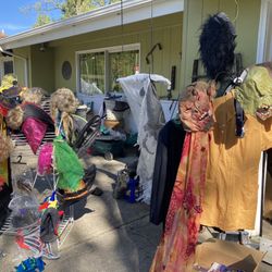 Garage Sale, Halloween Costume &decor