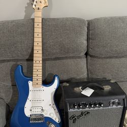 15g AMP With Stratocaster Guitar 
