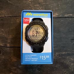 New In Box Timex Marathon Digital Sports Watch – Black