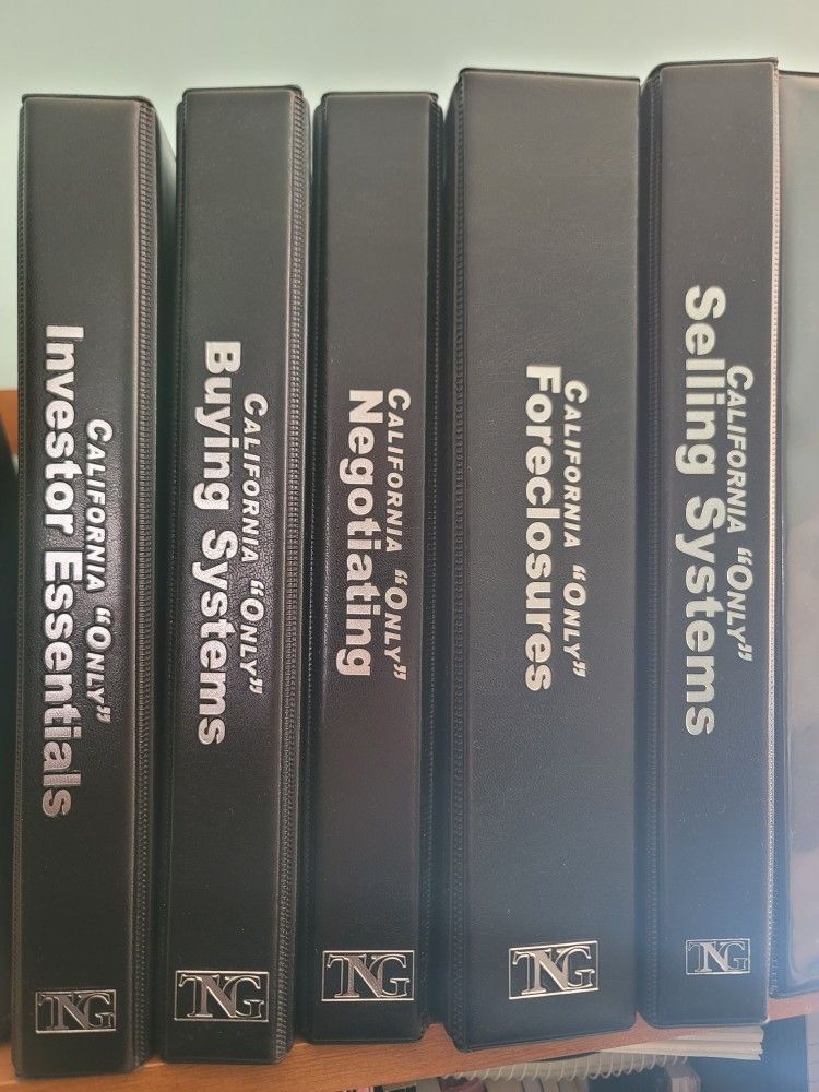 California Real Estate Investors Manuals & CD's