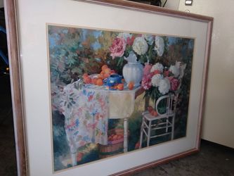 Gorgeous wall picture. 39" L x 32" H